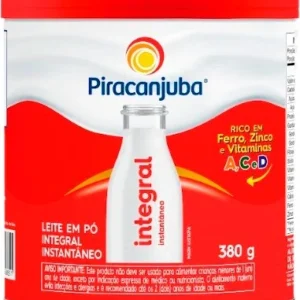 LEITE EM PÓ INSTANTÂNEO PIRACANJUBA LATA 380G