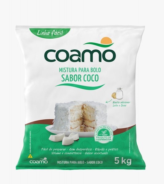 BOLO COAMO SABOR COCO 5kg