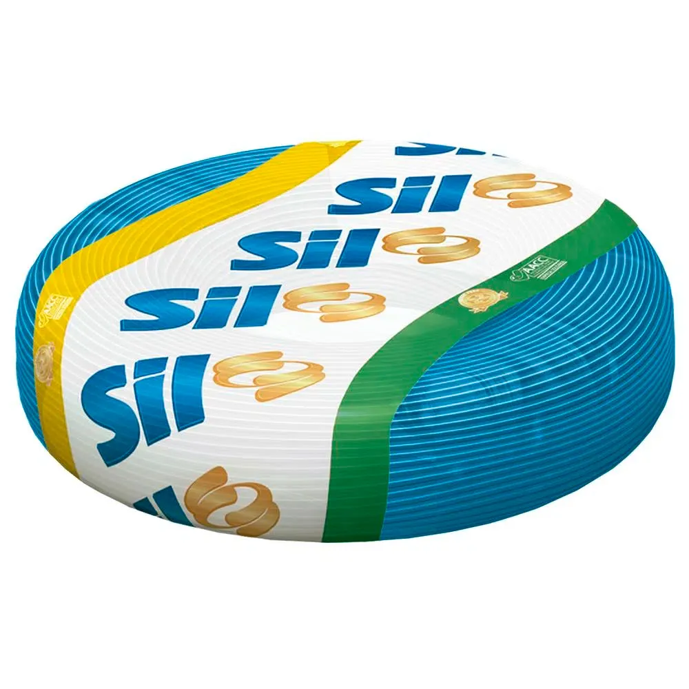 Fio/Cabo Elétrico Flexível Antichamas Azul 2,5MM 100M