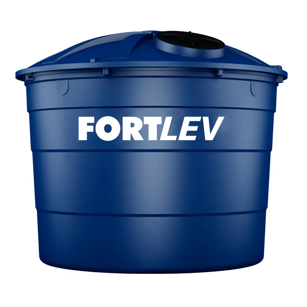 Caixa d´água Polietileno 10.000L Azul - Fortlev